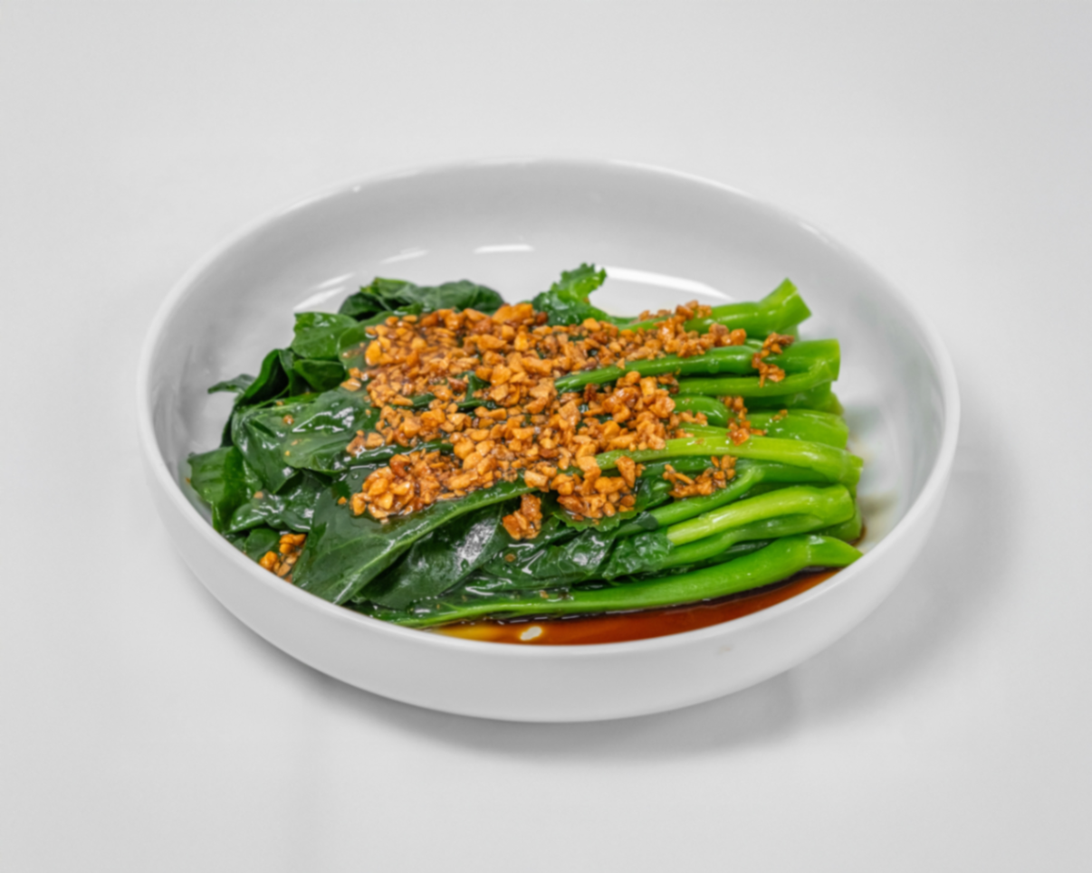 Gai Lan in Garlic Oil